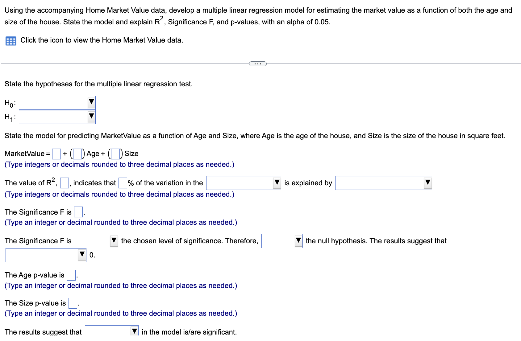 Solved Use the data below to answer the following problem: | Chegg.com