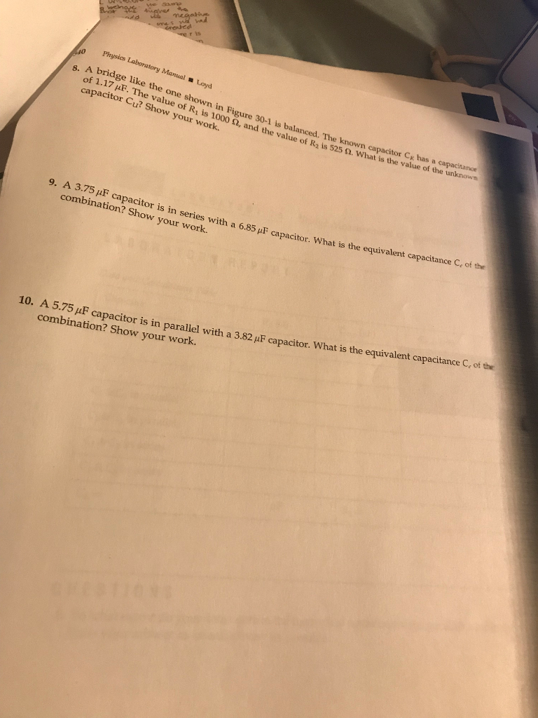 Solved: Physics Laboratory Manual Loyd S. A Bridge Like Th... | Chegg.com