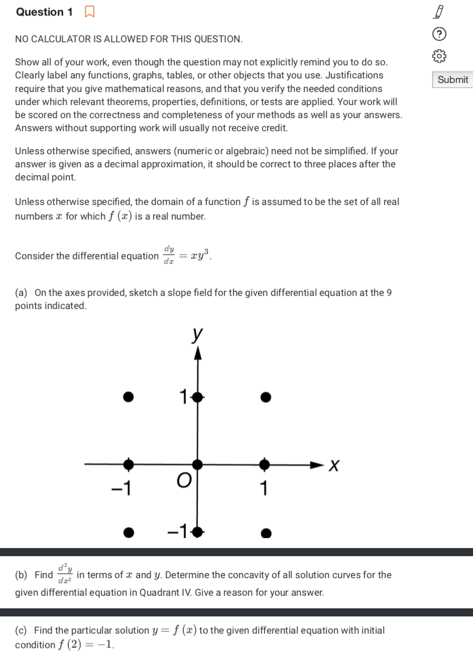 Solved Question 1 0. NO CALCULATOR IS ALLOWED FOR THIS | Chegg.com