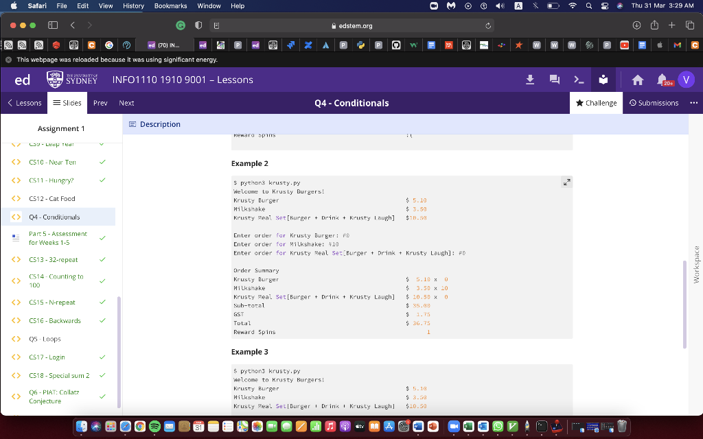 Solved Safari File Edit View History Bookmarks Window Help A | Chegg.com