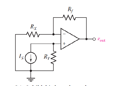 Solved In the circuit in the figure, when IS = 10 mA and RY | Chegg.com