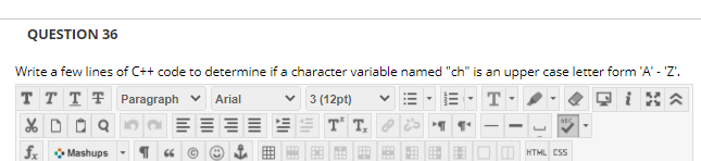 Solved QUESTION 36 Write a few lines of C++ code to | Chegg.com