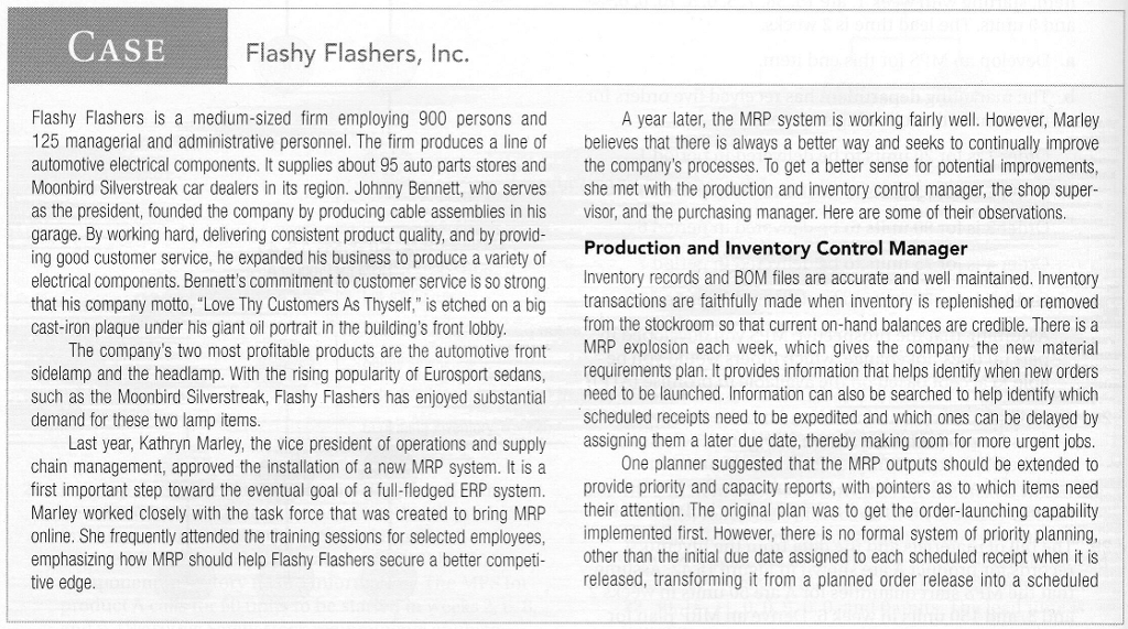 Case flashy flashers essay 08 picture