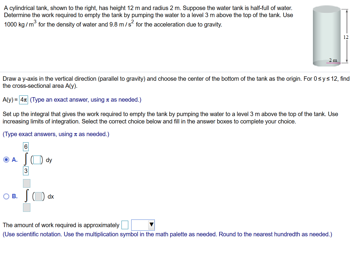 solved-a-cylindrical-tank-shown-to-the-right-has-height-12-chegg