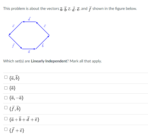 Solved This Problem Is About The Vectors A 7 C D E An Chegg Com