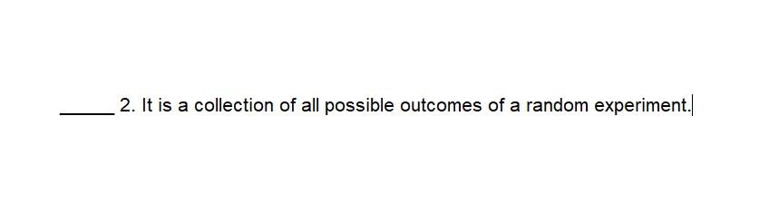 in a random experiment there are 8 possible outcomes