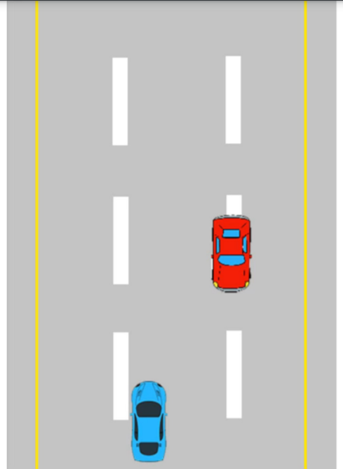 Solved Create a car controlling game similar to the picture | Chegg.com