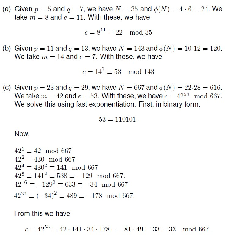 Solved Here is an example with solution For the following | Chegg.com