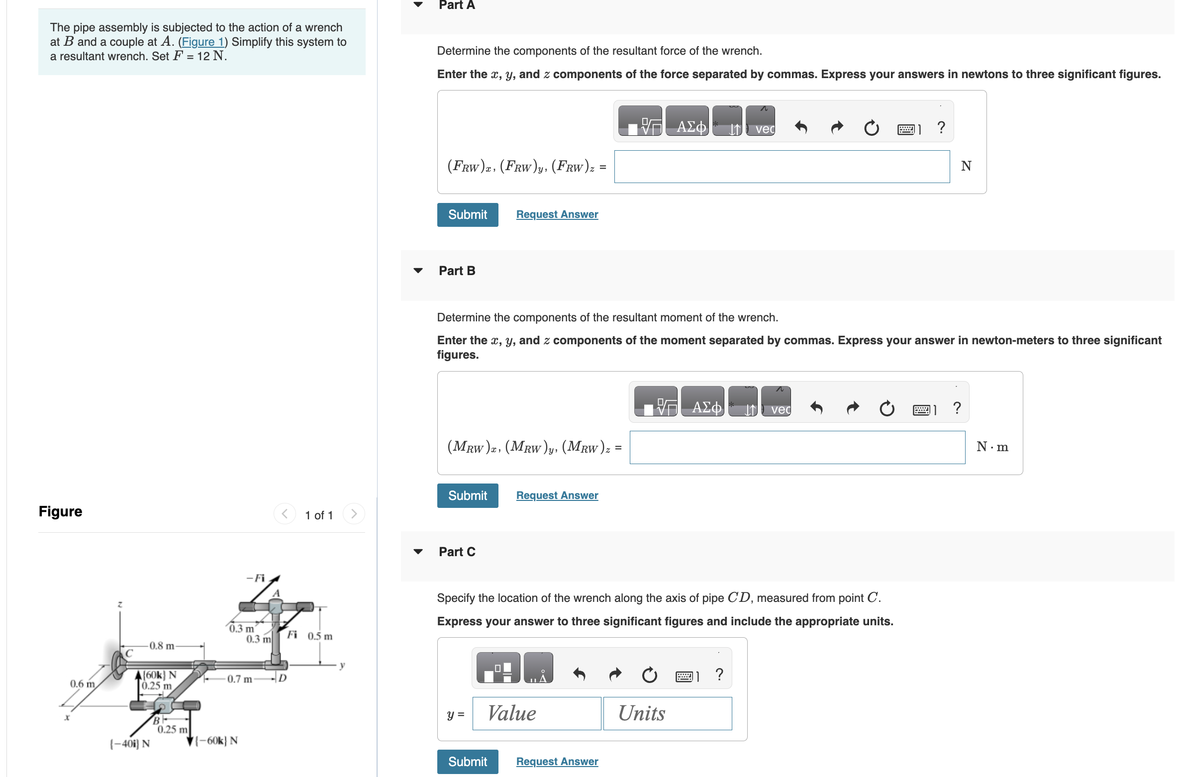 solved-the-pipe-assembly-is-subjected-to-the-action-of-a-chegg