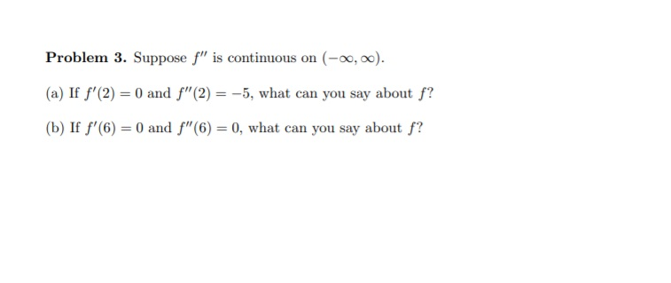 Solved Problem 3 Suppose F Is Continuous On 0 0 A If Chegg Solved Problem 3 Suppose F Is Continuous On 0 0 A If Chegg