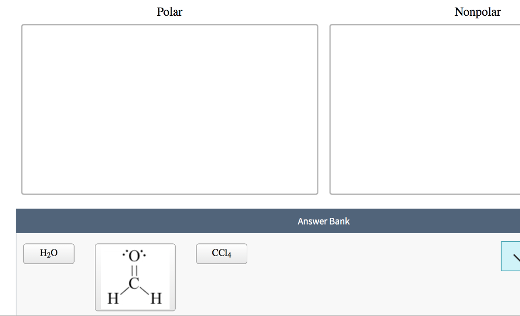 Classify each molecule as polar or nonpolar. | Chegg.com