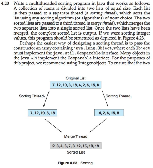 6.36 Exercise 4.20 requires the main thread to wait | Chegg.com