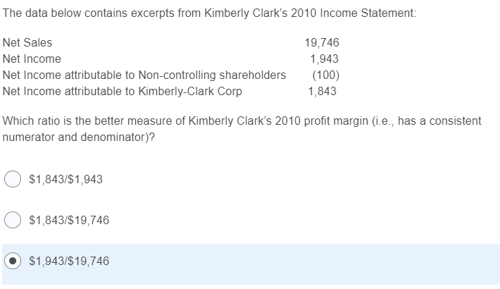 The Data Below Contains Excerpts From Kimberly | Chegg.com