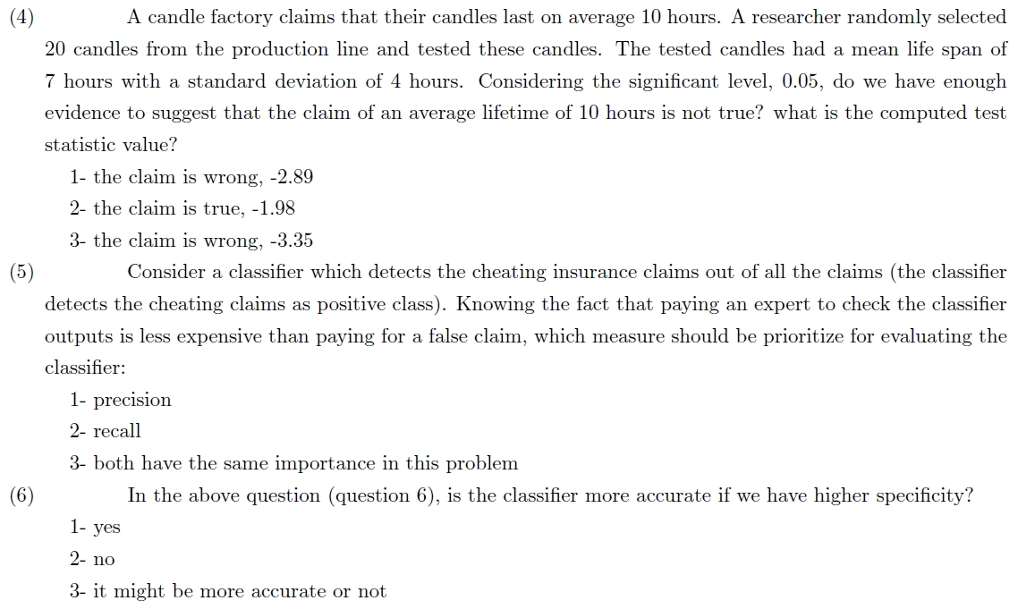 (1) Which option about strategies of experimentation