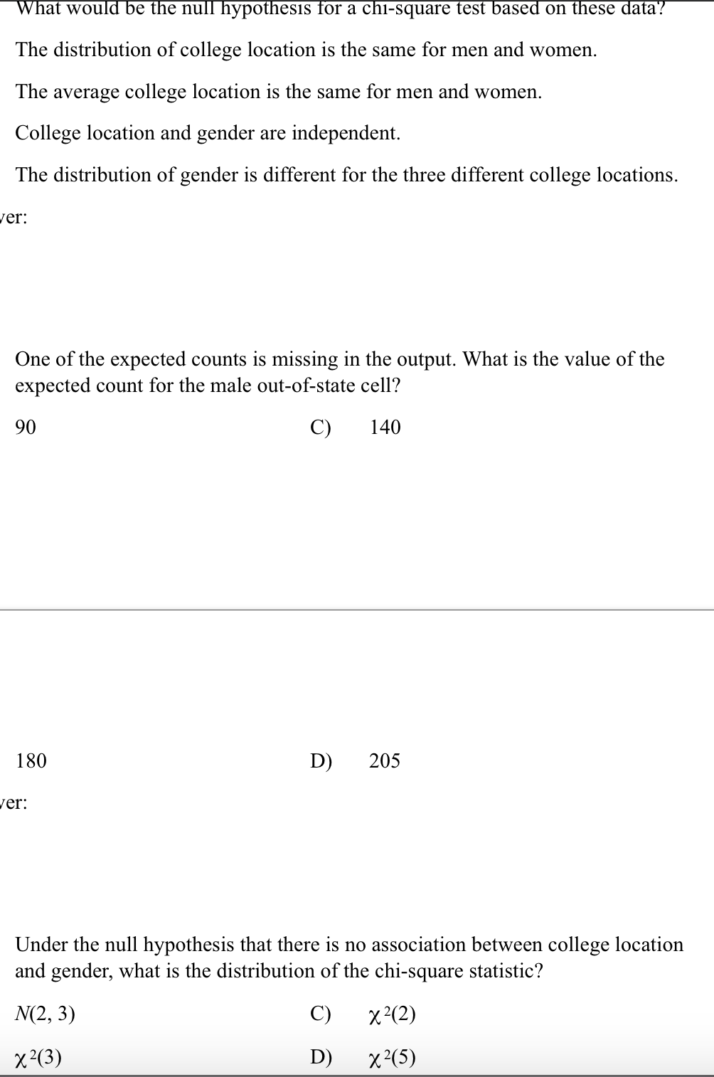 Simple random samples of 350 women and 450 men from | Chegg.com