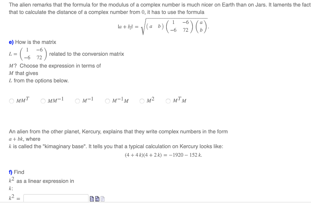 Solved Alien life has been identified on two planets in a | Chegg.com