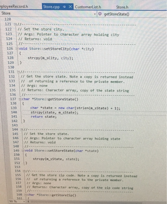 C++ programming language program I'VE ATTACHED MY | Chegg.com