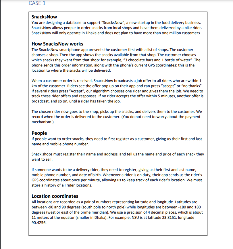 Solved The Task Your Task For This Assignment Is To Complete | Chegg.com