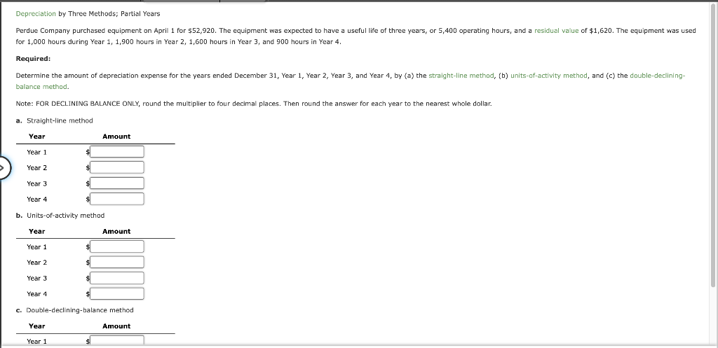 solved-perdue-company-purchased-equipment-on-april-1-for-chegg