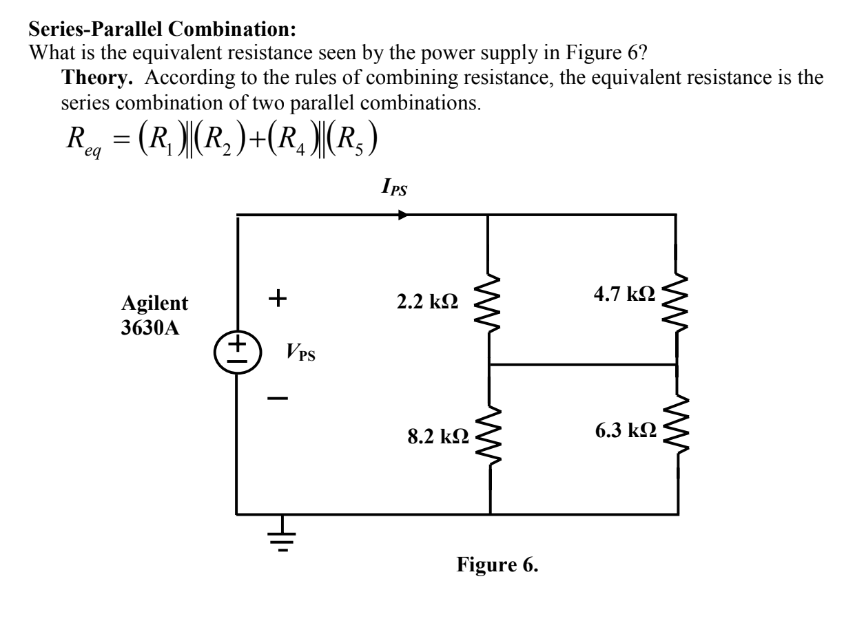 Solved SeriesParallel Combination What is the equivalent