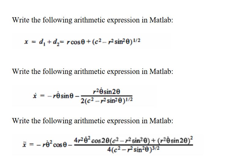 Solved Question 4 Create a 6x6 matrix in which the middle Chegg