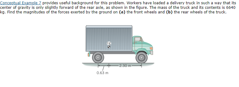 Solved Conceptual Example 7 provides useful background for | Chegg.com