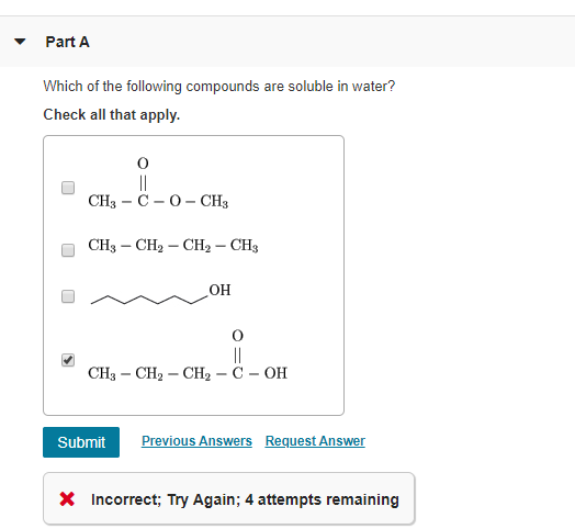 Solved Part A Which Of The Following Compounds Are Soluble | Chegg.com Solved Part A Which Of The Following Compounds Are Soluble | Chegg.com