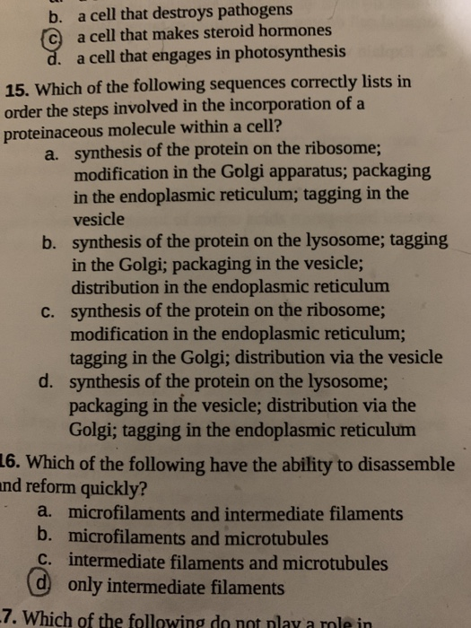 solved-a-cell-that-destroys-pathogens-a-cell-that-makes-chegg