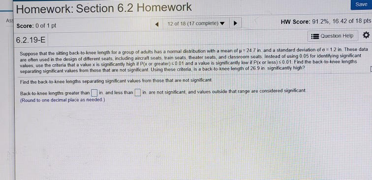 homework 6.2 statistics