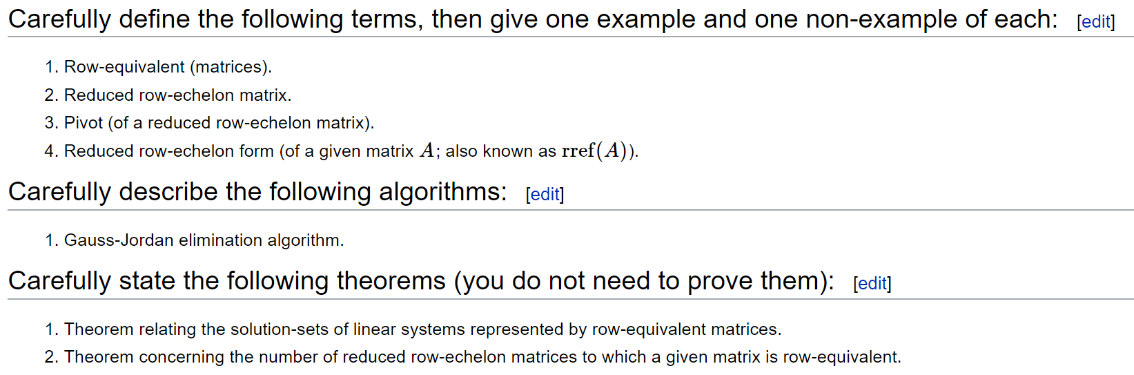 Solved Carefully define the following terms, then give one | Chegg.com