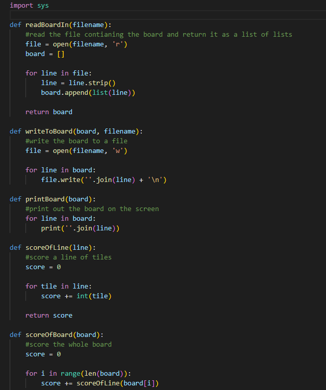 Solved I have written a program for the following game. I am | Chegg.com