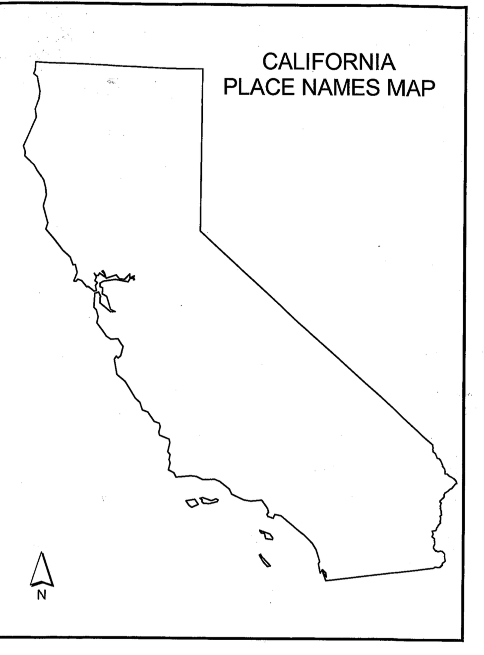 CALIFORNIAPHYSICAL GEOGRAPHY CALIFORNIA MAPPING | Chegg.com