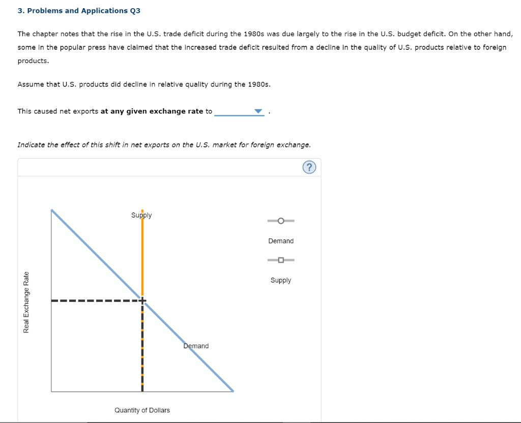 Solved 3. Problems And Applications Q3 The Chapter Notes | Chegg.com