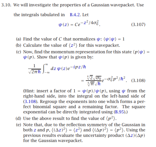 Solved 10. We will investigate the properties of a Gaussian | Chegg.com