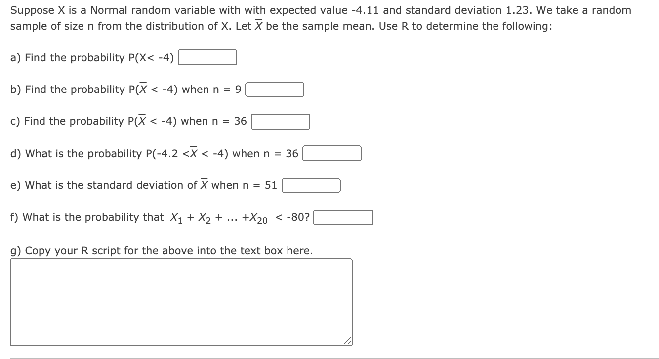 Solved Suppose X is a Normal random variable with with | Chegg.com