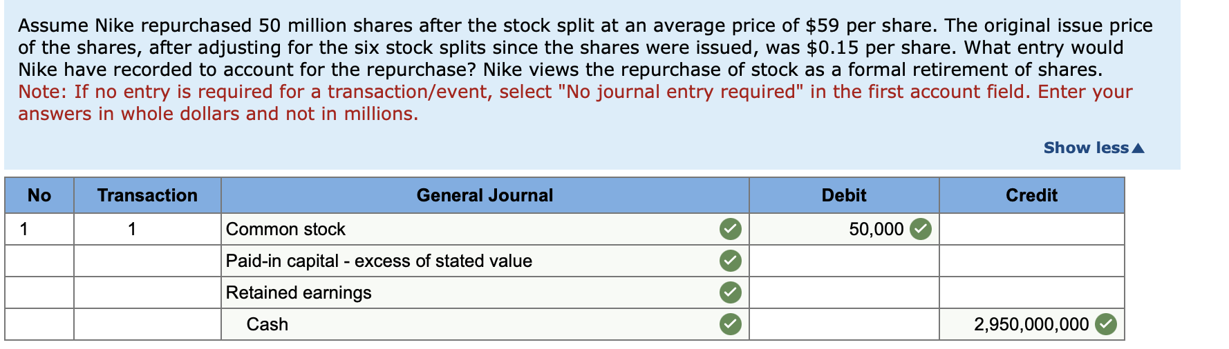 Nike stock split best sale