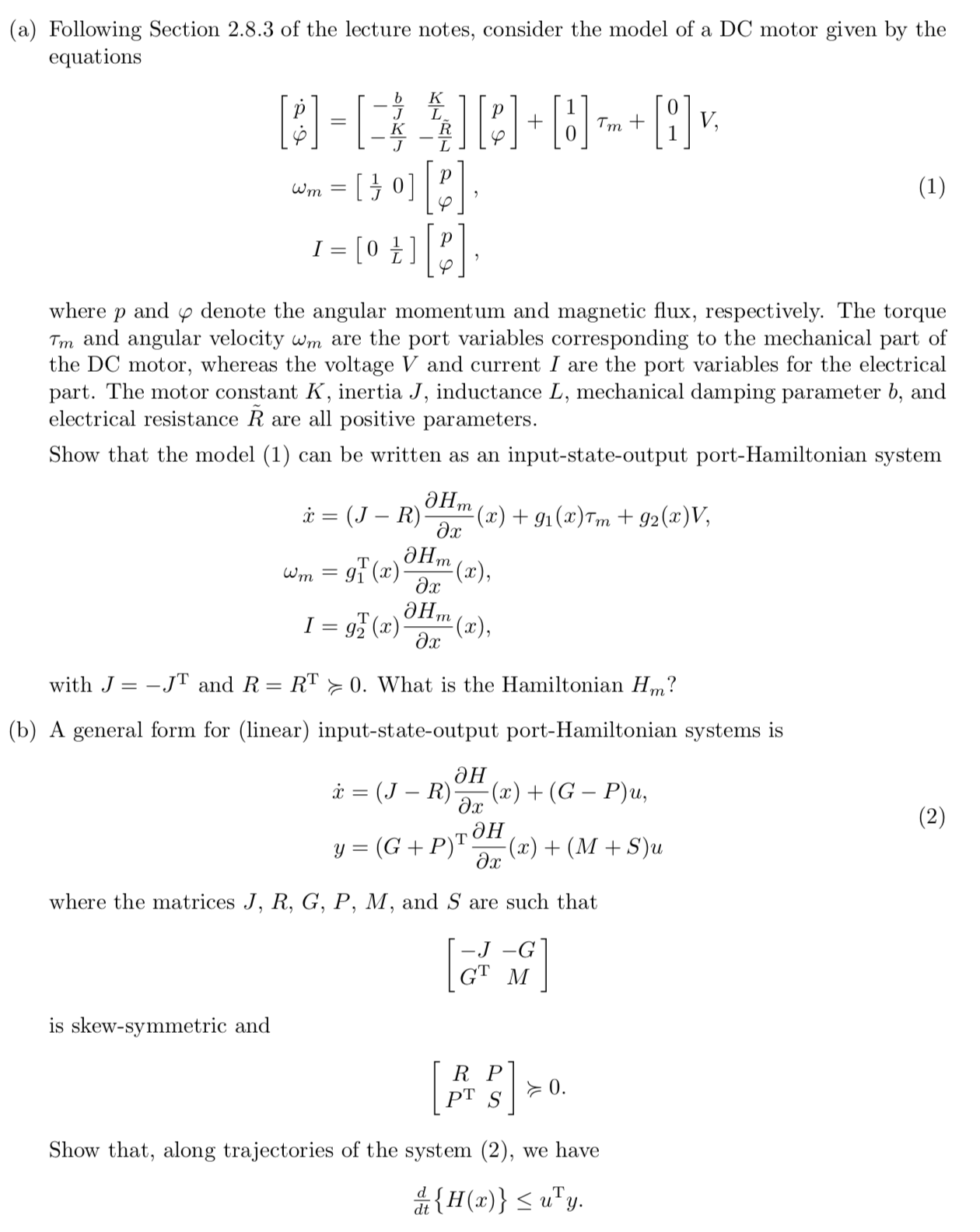 A Following Section 2 8 3 Of The Lecture Notes Chegg Com