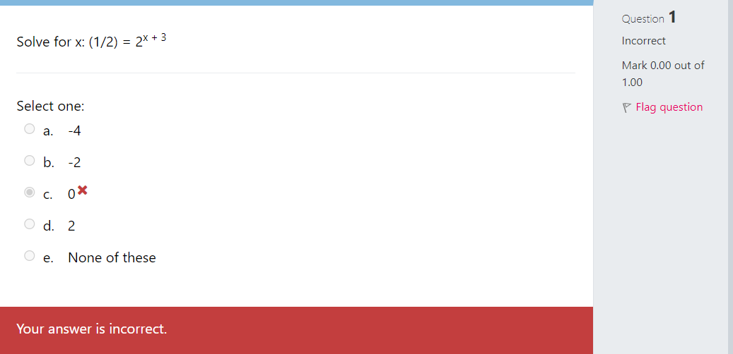solved-question-1-solve-for-x-1-2-2x-3-incorrect-mark-0-00-chegg
