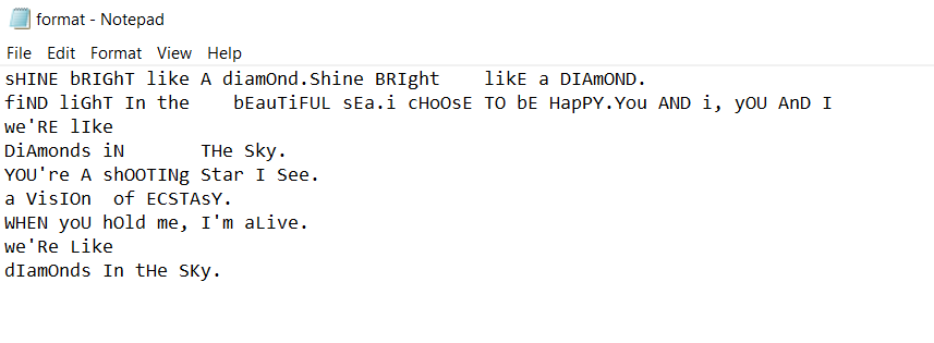 Solved In python: Function formatSong(filename, outfile): | Chegg.com