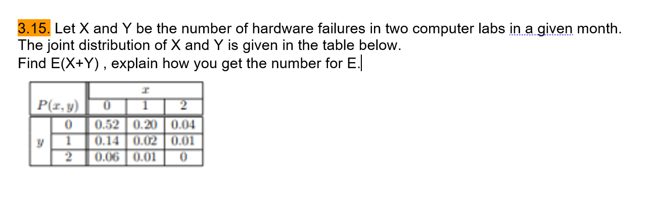 Solved explain how you get the number for E. I always | Chegg.com