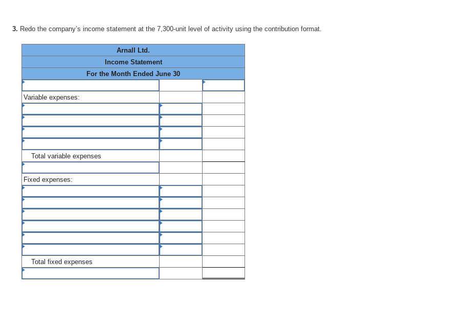 Solved 2. Using the highlow method, separate each mixed