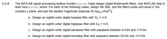 Solved This question is only to be solved with MatLab code. | Chegg.com