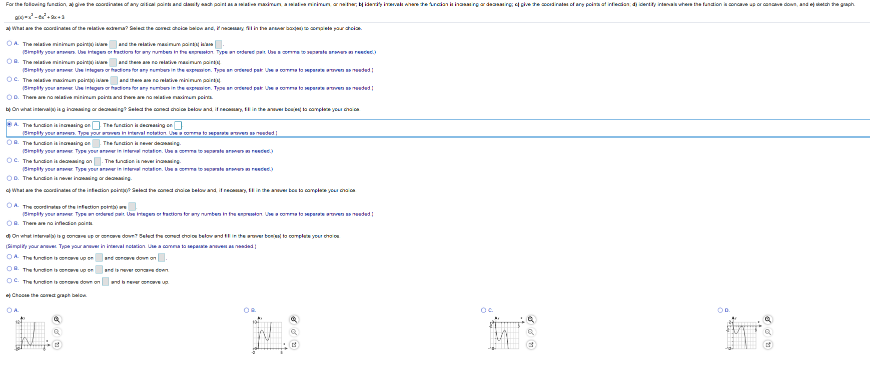 Solved For The Following Function A Give The Coordinate Chegg Com