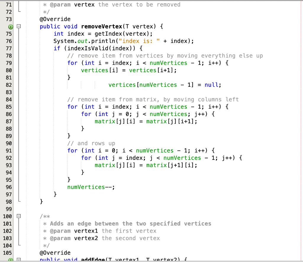 Part 1: Create JUnit tests for the methods in the | Chegg.com