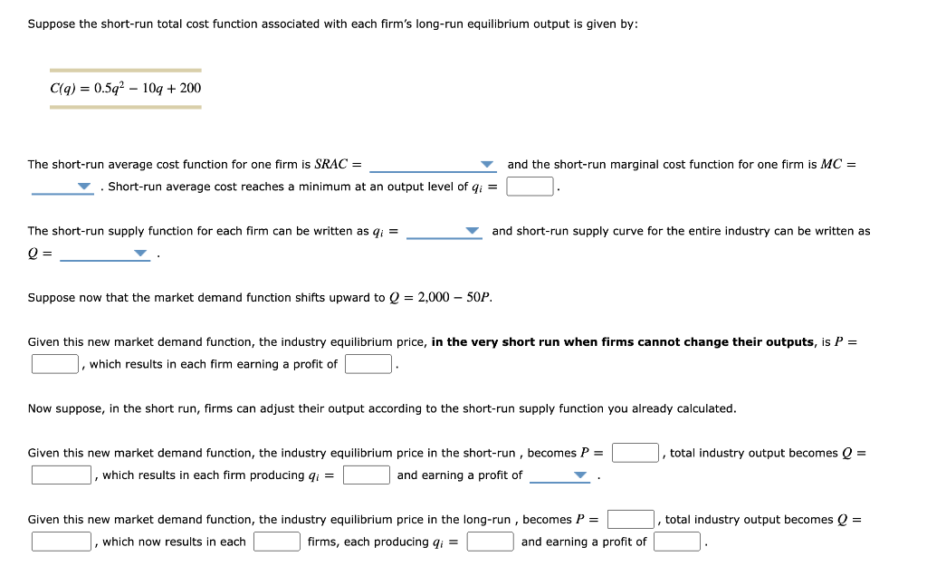 suppose-the-short-run-total-cost-function-associated-chegg