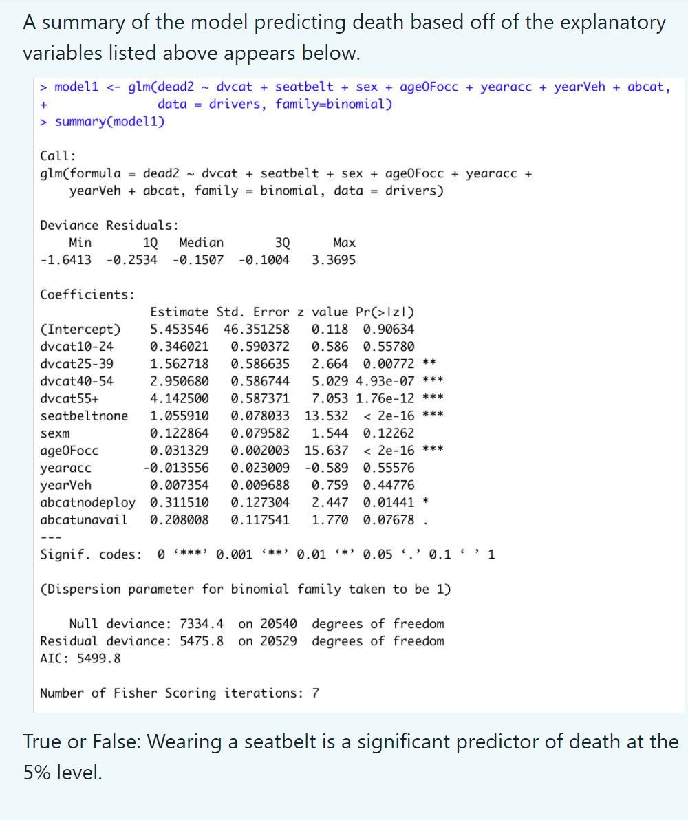 Solved The drivers dataset includes data on 20,541 car Chegg