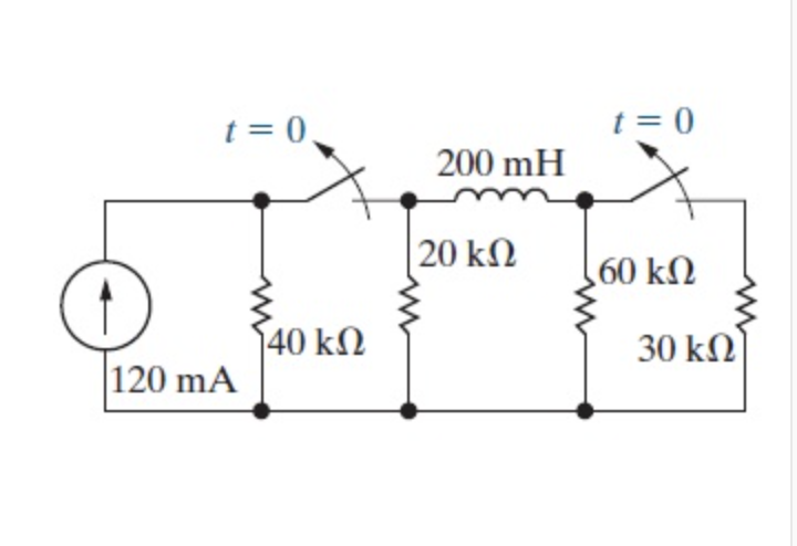 Solved The Two Switches In The Circuit Seen In (Figure 1) | Chegg.com