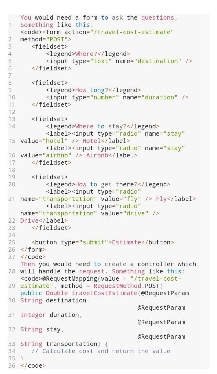 Solved Previous Question In Java Create a program to | Chegg.com