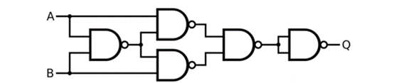 Solved 1)Write the Verilog structural description of the | Chegg.com