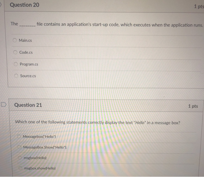 Solved Question 2 Programming languages have.that perform | Chegg.com